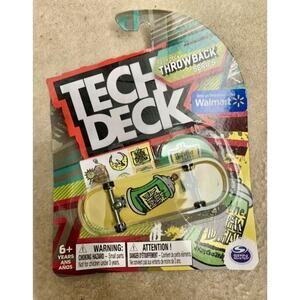 Tech Deck Throwback Series New Deal Fingerboard Walmart Exclusive New